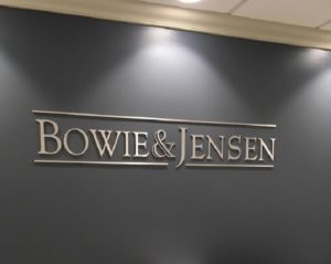 All About Brushed Aluminum Office Signs